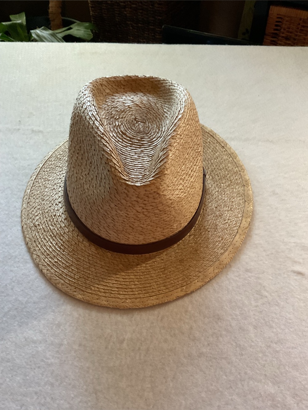 Brixton Woven Straw Sun Hat - Natural Beige